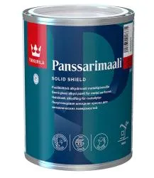 Краска по металлу TIKKURILA PANSSARIMAALI база A 0,9л полуглянцевая 46060010110