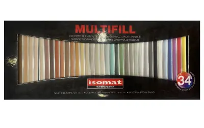 Затирка полимерцементная ISOMAT MULTIFILL SMALTO 1-8  № 29 Серебряно-серый 2кг 51152902