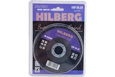 Круги зачистные Hilberg 125 Круг полимерный зачистной Super Master Grind 125*22,23 mm