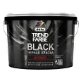 Краска Dufa Trend Farbe Black для стен и потолков водно-дисперсионная матовая черная 5л