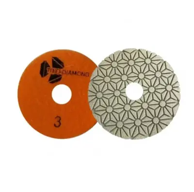 Диск алмазный Trio-Diamond АГШК шлифовальный ЧЕРЕПАШКА 100мм Шаг 3 (M) 500300