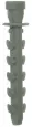 Дюбель для трубной клипсы нейлоновый 6 х 35 мм, 100 шт, ЗУБР