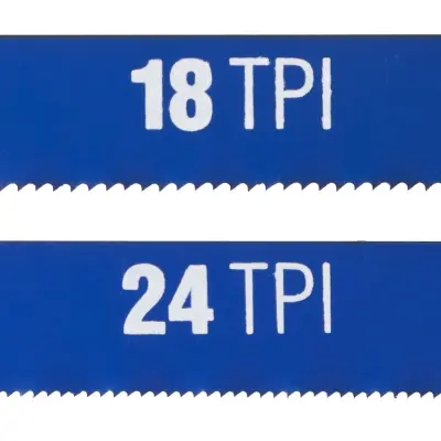 Полотна для ножовки ЗУБР 24 TPI 300мм по металлу 50шт 15855-24-50