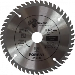 Диск пильный Trio-Diamond FOREST LONG LIFE 140х16/20х2,2мм 48T FLL839