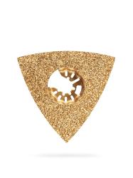 Полотно треугольное зачистное с твердосплавной крошкой ЗУБР CARBIDE ВК8 Р40 80 мм 15583-P40