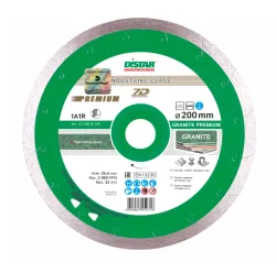 Диск алмазный DISTAR Granite Premium сплошной 200х1,8х10х25,4мм 11320061015