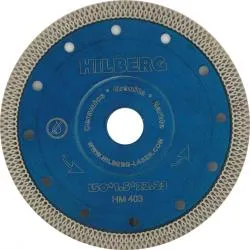 Диск алмазный Hilberg 150х22.23мм Hard Materials Х-type ультратонкий турбо HM403