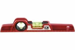 Уровень каменщика KAPRO SHARK 25см 2 колбы профессиональный литой 724-25