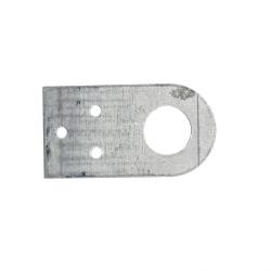 Проушина прямая Сибртех, 75х40 мм, цинк 46503