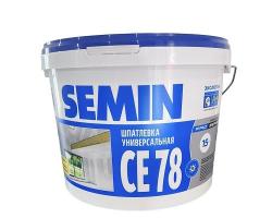 Шпатлевка многофункциональная для финишных работ Semin СЕ 78 20кг синяя крышка 4650065532532