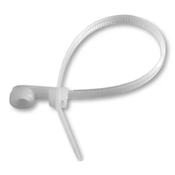 кабельная стяжка 7,8*300 под винт черная. хомут стяжка усиленные пластиковый 400ммflexlock. стяжка кабельная (хомут) 3. крепление стяжки под винт f110. 6*150 мм с монтажным кольцом (в уп 100 шт)tm nord yada.