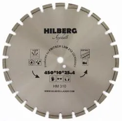 Диск алмазный HILBERG ASPHALT LASER 450мм HM310