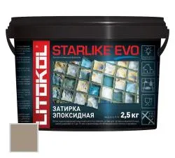 Затирка эпоксидная Litokol Starlike EVO S.225 табак 2,5кг 485270003