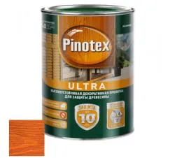 Пропитка PINOTEX декоративная полуглянцевая Ultra AWB тик 1л