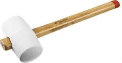 Киянка 680г ЗУБР с деревянной ручкой белая "МАСТЕР"
