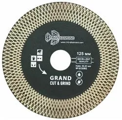 Диск алмазный Trio-Diamond Grand Cut & Grind Турбо отрезной 125х22,23мм