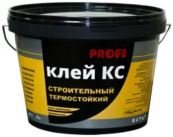 Клей строительный термостойкий PROFI КС 15кг