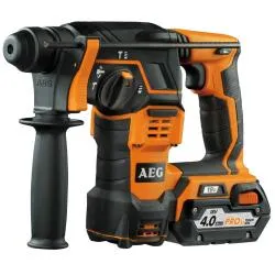 Аккумуляторный перфоратор AEG SDS+ BBH 18 Li-402C кейс