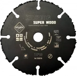 Диск пильный Hilberg SUPER WOOD 76х10х1,8мм 8T 530076