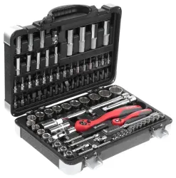 Набор автомабильный MATRIX PROFESSIONAL 1/4 1/2 Cr-V 94 предмета 13553