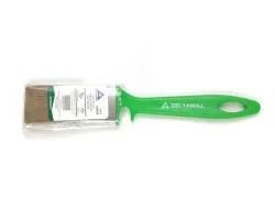 DR Кисть флейцевая с зеленой ручкой, смещанная щетина, 35x10 мм