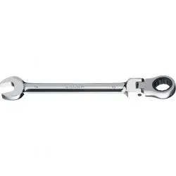 Комбинированный гаечный ключ трещоточный шарнирный, ЗУБР 19 мм,  27101-19