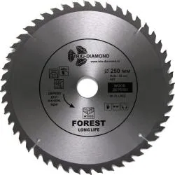 Диск пильный Trio-Diamond FOREST LONG LIFE 250х30/32х2,6мм 48T FLL822