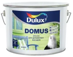 Краска для деревянных фасадов масляно-алкидная Dulux Domus полуглянцевая база BС 9 л.