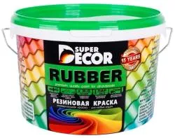 Краска резиновая SUPER DECOR Rubber База C 6кг