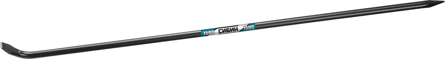 Лом монтажный, 1500 мм, 25 мм, круглый, СИБИН
