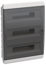 Бокс встраиваемый IEK TEKFOR ЩРВ-П-54 IP41 54 модуля прозрачная дверца TF5-KP12-V-54-41-K01-K03