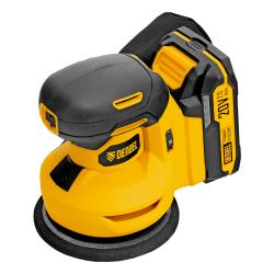 Машина шлифовальная аккумуляторная Denzel CROSH-20-125 Li-Ion 20 В эксцентриковая 28901