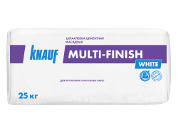 Шпаклевка цементная KNAUF Multi-Finish(Мульти Финиш) белая 25кг 796459