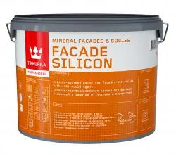 Краска для фасадов TIKKURILA FACADE SILICON база C 9л глубокоматовая 700011480