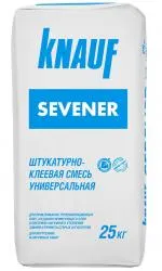 Штукатурно-клеевая смесь Knauf Sevener(Кнауф-Севенер) для теплоизоляции водостойкая прочная 25кг