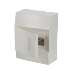 Бокс навесной ABB MISTRAL41 IP41 8 модулей непрозрачная белая дверца 1SLM004102A3102