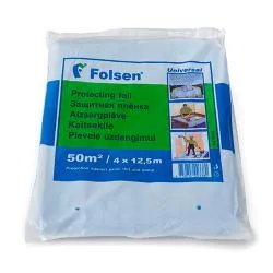 Пленка ремонтная Folsen 4х12,5м=50м2 голубая,прозрачная 094125