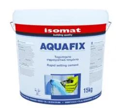 Гидропломба ISOMAT AQUAFIX для остановки водопритоков 15кг