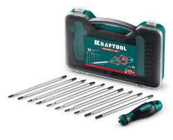 Набор KRAFTOOL Double 20 20 шт отвертка с переставными стержнями 25817