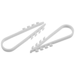 Дюбель-хомут ЭРА NO-224-223 для круглого кабеля 11-18 мм белый 100 шт/уп Б0066304