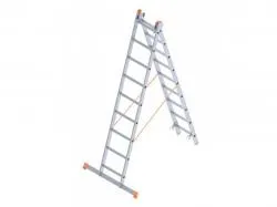 Лестница Sarayli двухсекционная алюминиевая 2х9 ст. PRO 4209P