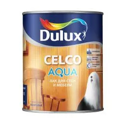 Лак для дерева на водной основе Dulux Celco Aqua 10 матовый 1 л.