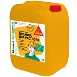Добавка пластифицирующая Sikament Cementplast для растворов и бетонов марки до м350 5л 551440