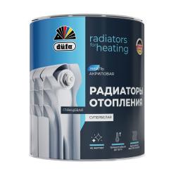 Эмаль для отопительных приборов акриловая Dufa глянцевая супербелая 0,75л МП00-012292