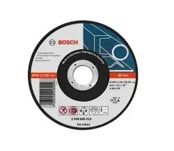 Диск абразивный BOSCH отрезной по металлу 125 х 1.6 х 22.2мм 2608600219