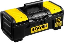 Ящик для инструмента "TOOLBOX-16" пластиковый, STAYER Professional