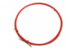 Протяжка кабельная REXANT стеклопруток d=3,5мм 5м красный 47-1005