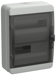 Бокс навесной IEK TEKFOR КМПн-24 IP65 24 модуля черная прозрачная дверца TF5-KP72-N-24-65-K03-K02