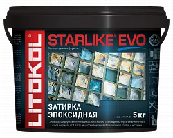 Затирка эпоксидная Litokol Starlike EVO S.102 белый лед 5кг 
