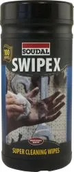 Салфетки не пылящие SOUDAL SWIPEX с растворителями 80шт 113551
